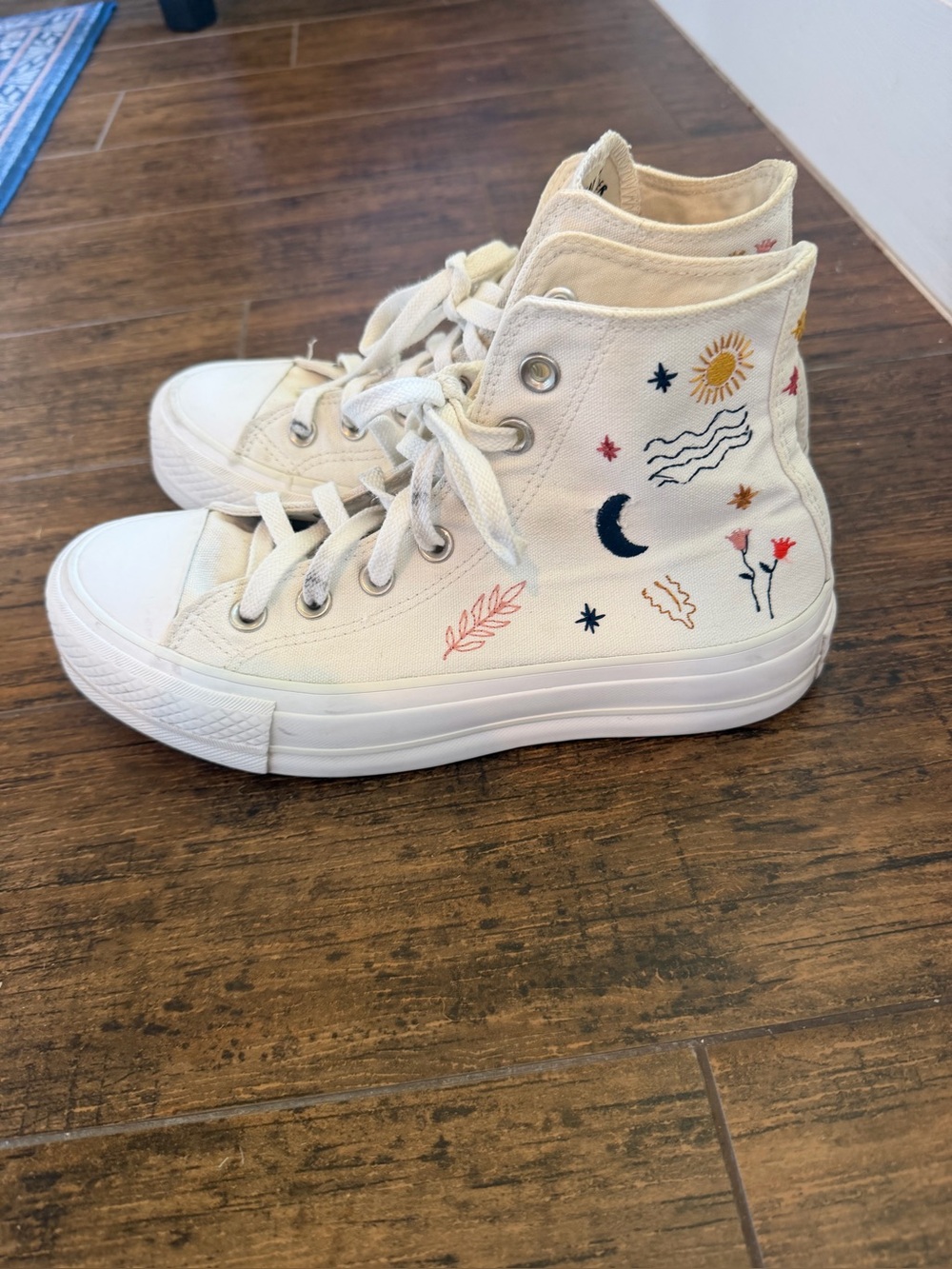 Converse Chuck Taylor All Star “It’s Okay to Wander” Embroidered High Top